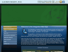 Tablet Screenshot of integrativemedspa.com
